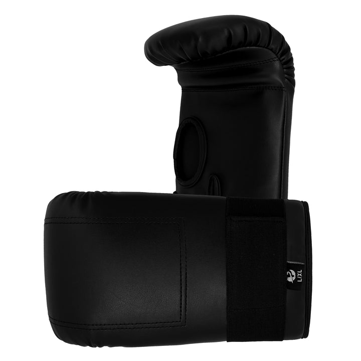 Bag Mitts Gloves Boxing MMA Muay Thai Training All Black