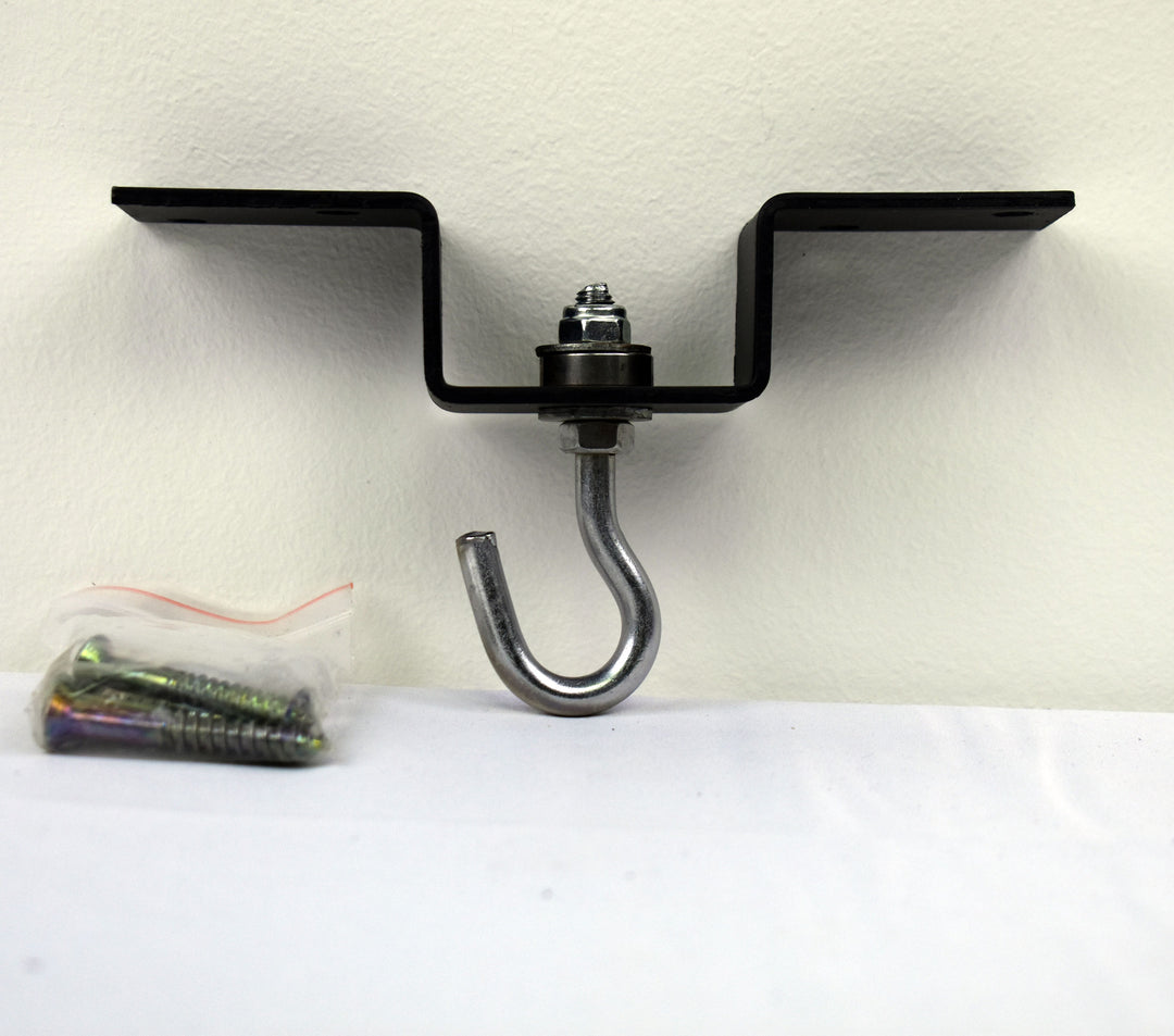 Metal Heavy Bag Ceiling Hook Punching Bag Hanger Heavy Bag Mount W/360 Degree Hook Screws & Plugs