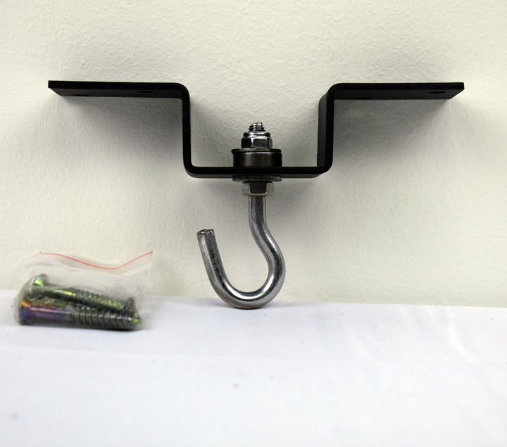 Metal Heavy Bag Ceiling Hook Punching Bag Hanger Heavy Bag Mount W/360 Degree Hook Screws & Plugs