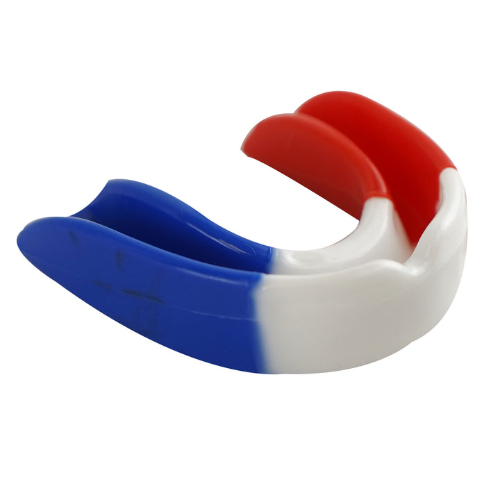 Colored Mouth Guard Blue White Red