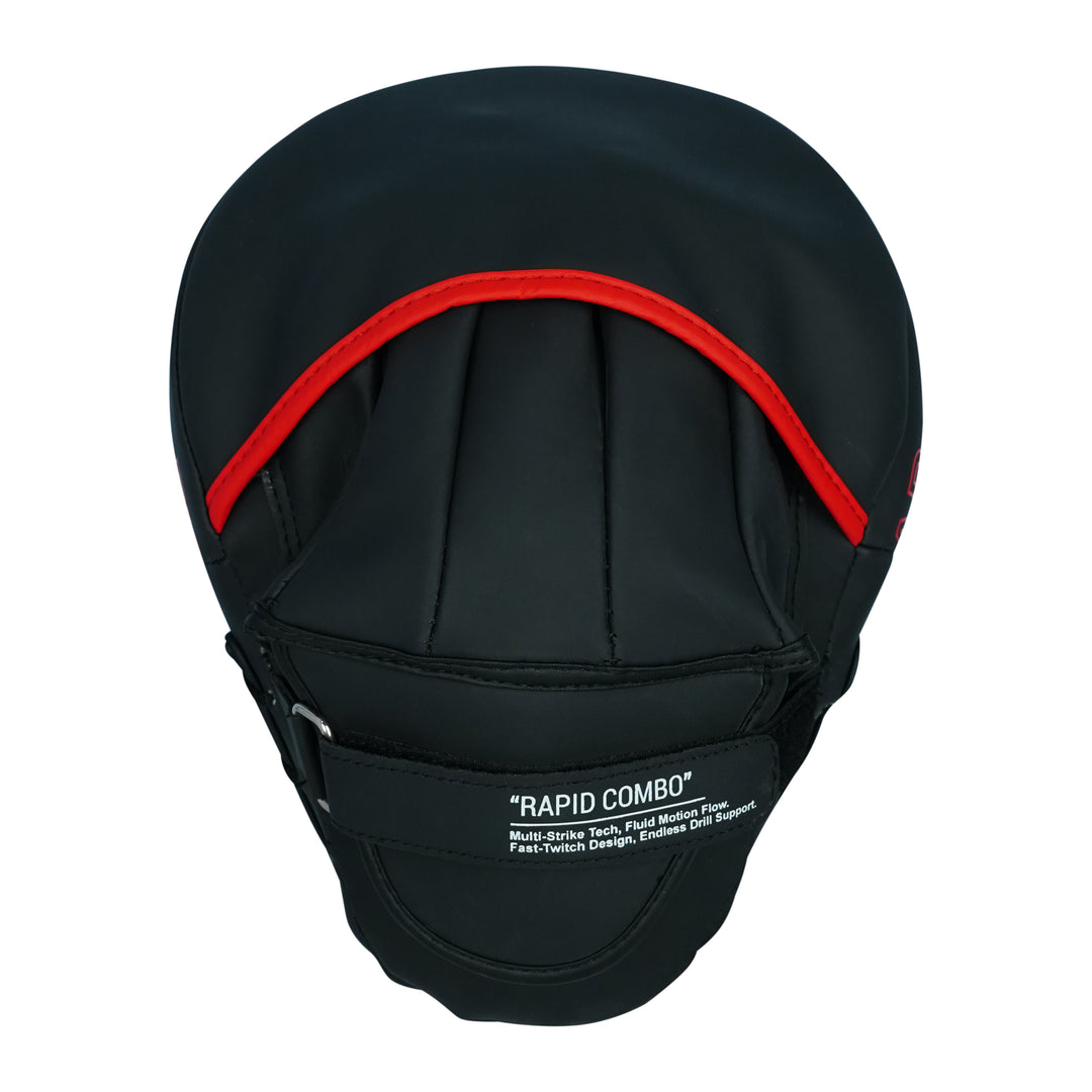 KORDRAX Pro Focus Pads for Boxing, MMA & Muay Thai – Premium Faux Leather Punching and Training Pads