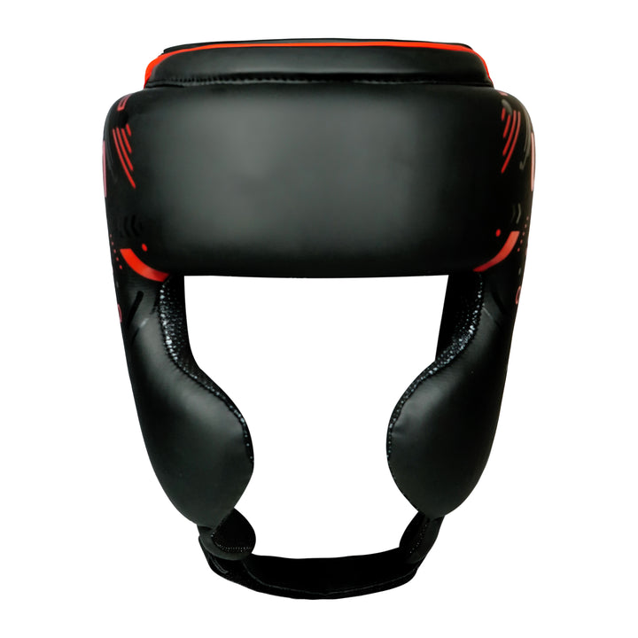 KORDRAX Pro Boxing Head Guard – Premium Faux Leather Headgear for Boxing, MMA & Muay Thai Training and Sparring