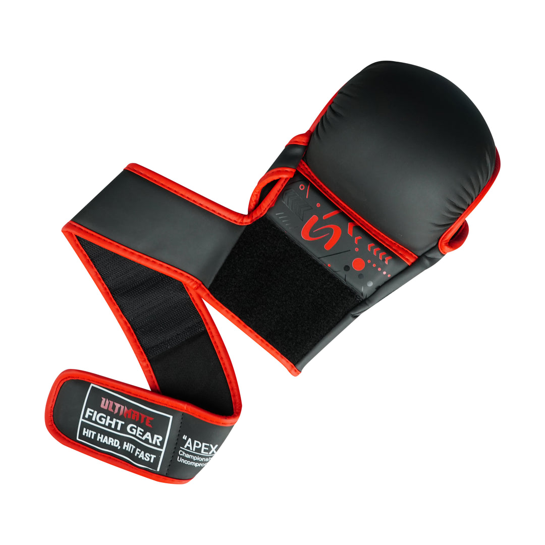 KORDRAX Pro Sparring Gloves for Boxing, MMA & Muay Thai – Premium Faux Leather Training Gloves