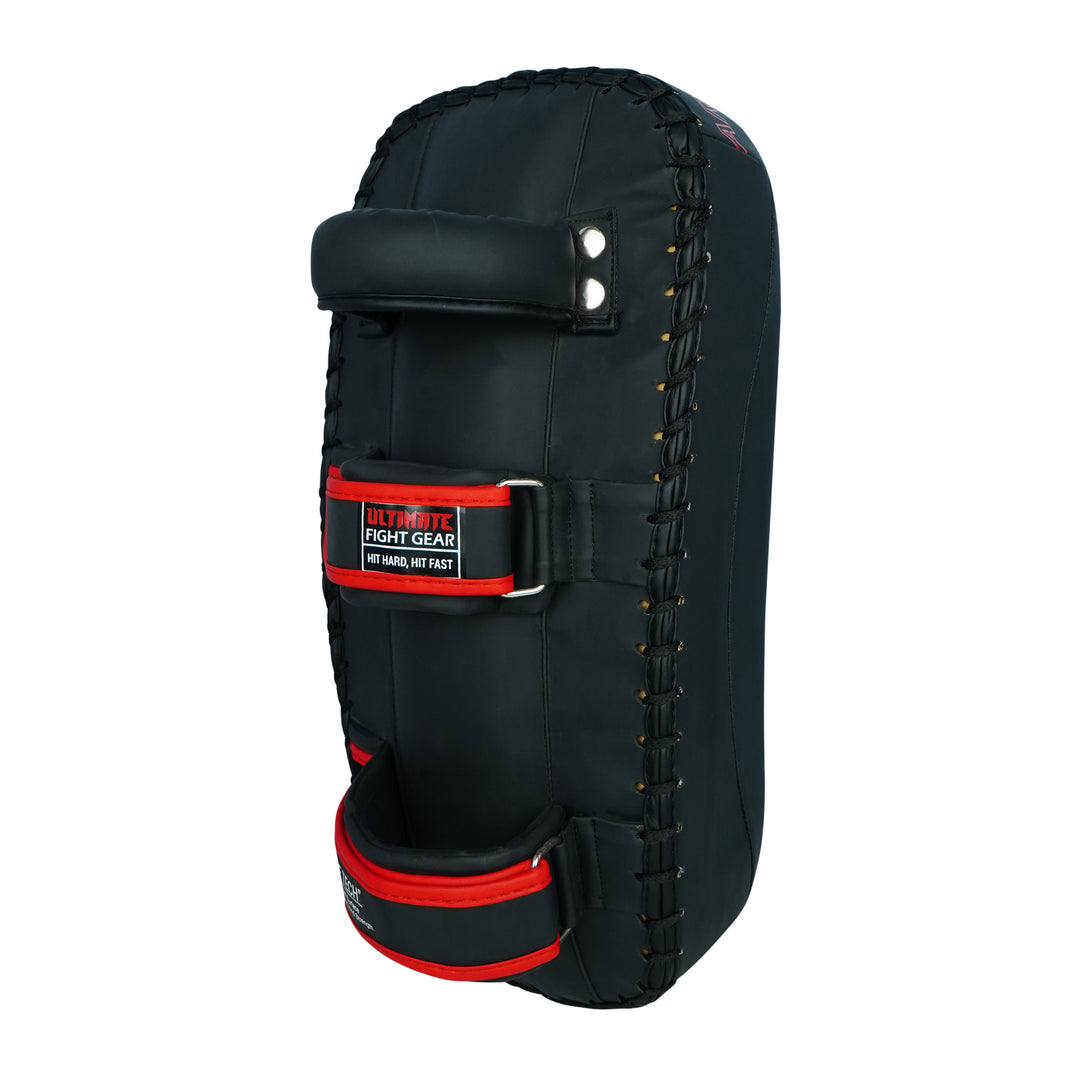 KORDRAX Pro Thai Pad for Boxing, MMA & Muay Thai Training – Premium Faux Leather Strike Pads