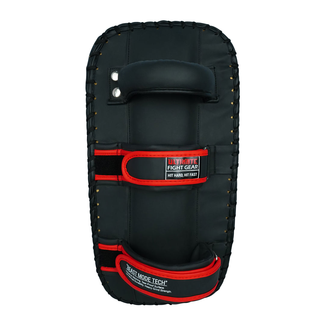 KORDRAX Pro Thai Pad for Boxing, MMA & Muay Thai Training – Premium Faux Leather Strike Pads
