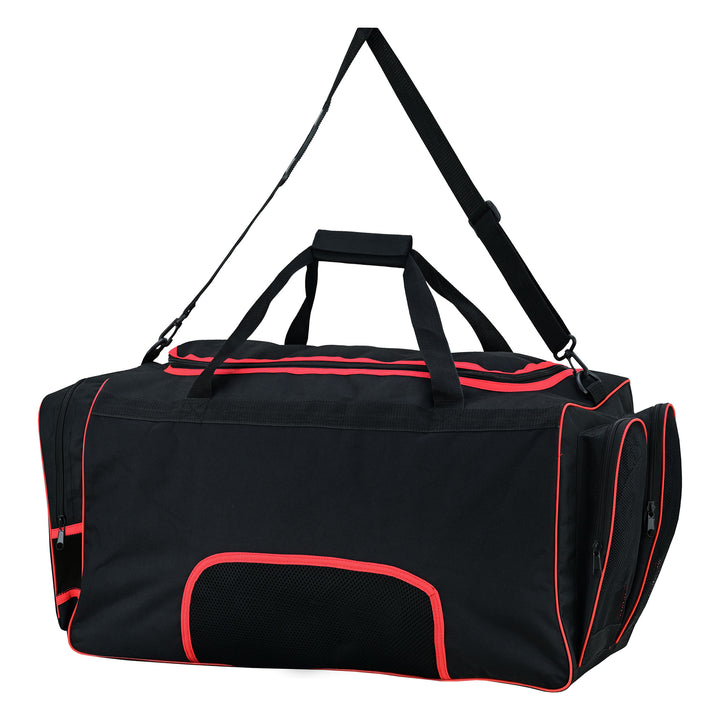 Duffle Bag Black Red