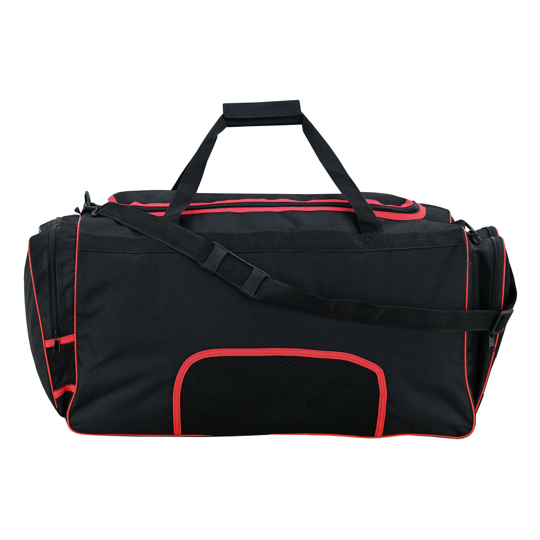 Duffle Bag Black Red