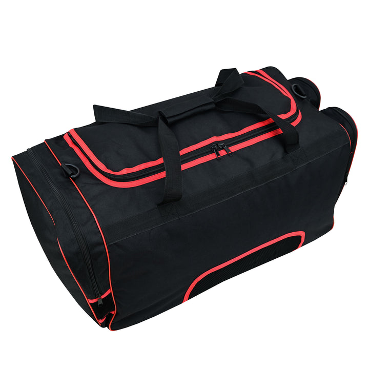 Duffle Bag Black Red