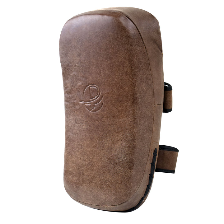 Brown Vintage Leather Thai Pads (pair)
