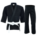 Judo Single Weave Kids Adults Unisex Karate Gi Uniform - (Belt Included)