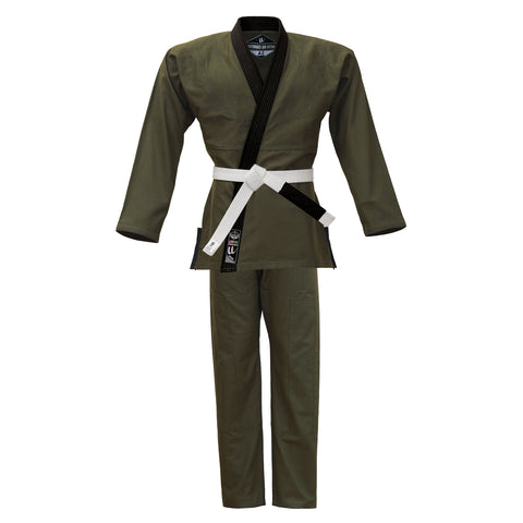 UFG - Summer Ultra-Lite BJJ Kimono Gi Uniform - Very Light Weight 100%  Cotton 10oz Canvas (White Belt Included) - Summer Special Edition