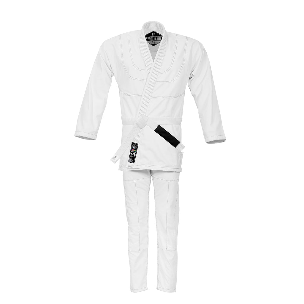 Brazilian Jiu Jitsu Gi BJJ Gi for Men & Women Uniform Kimonos Ultra Light,  Preshrunk, with White Belt!!! (White, A2) : Buy Online at Best Price in KSA  - Souq is now
