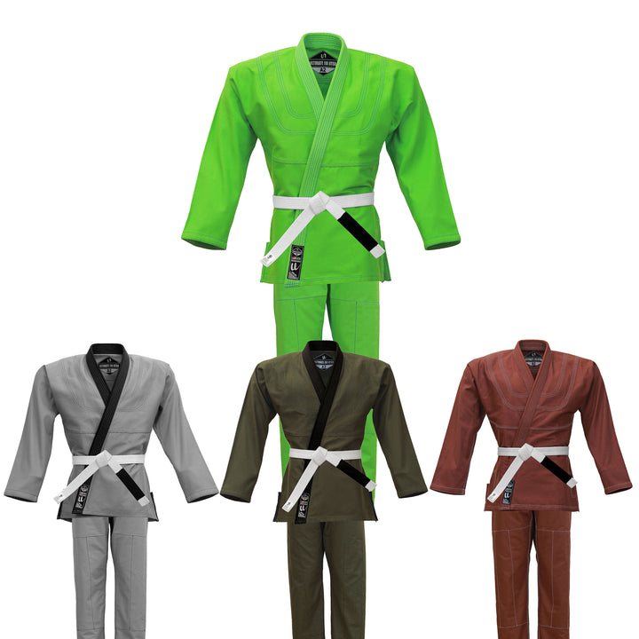 Ultra Light Colored BJJ Gi - Brazilian Jiujitsu