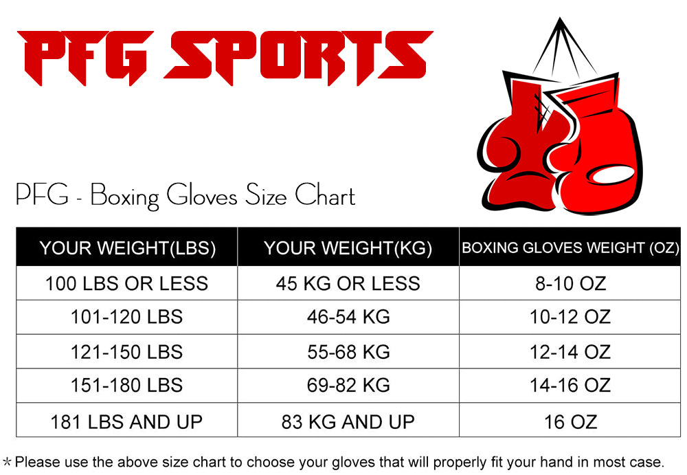 Kids / Adults Training Boxing Gloves - MMA Muay Thai Bag Work