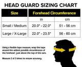 GL Head Guard Genuine Leather - Boxing MMA Muay Thai Protection Equipment