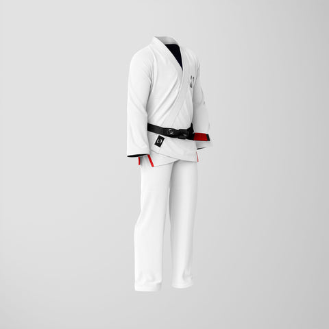 PFGSports - Essential Brazilian Jiu-Jitsu Kimono BJJ Gi Uniform - Gi Kids  Adults Unisex (White Belt