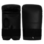 Bag Mitts Gloves Boxing MMA Muay Thai Training All Black