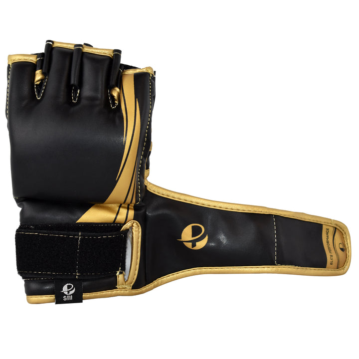 Elite Blackout MMA Gloves - PFGSports