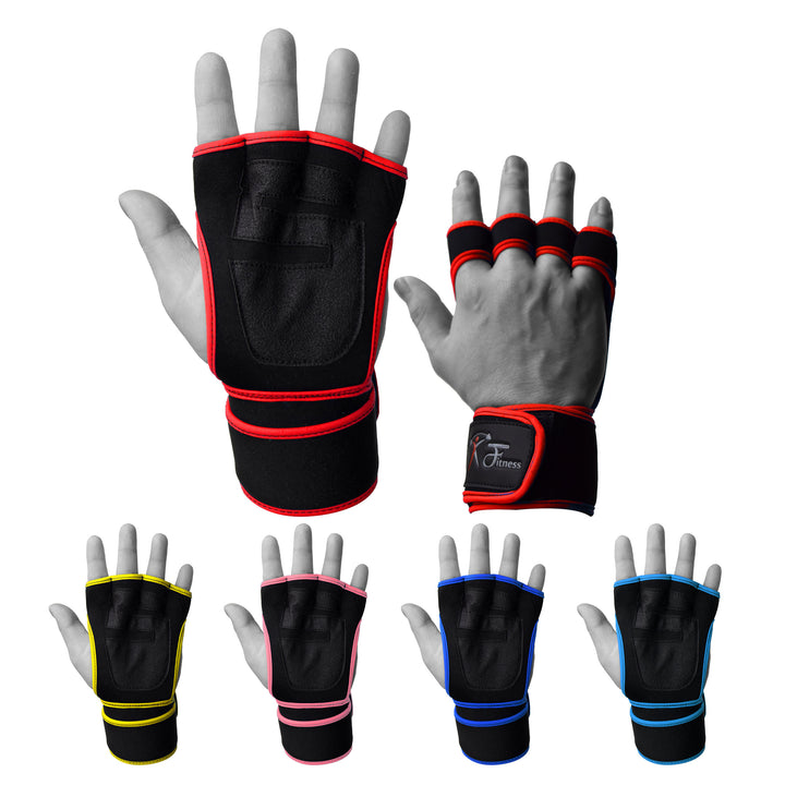 Half Finger Weight Lifting Gym Exercise Gloves