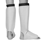 PFG Cloth Shin Instep Guards - For Karate, MMA, Boxing, Muay Thai Training (Unisex)