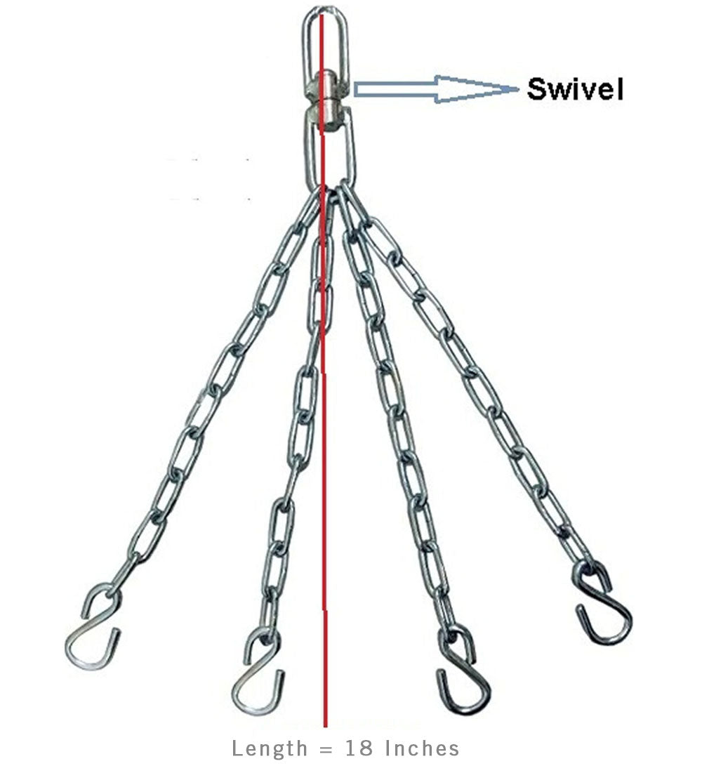 Heavy-Duty Heavy Bag Hanging Chain - Up To 150 lbs