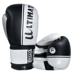 Ultimate Boxing Gloves White Black