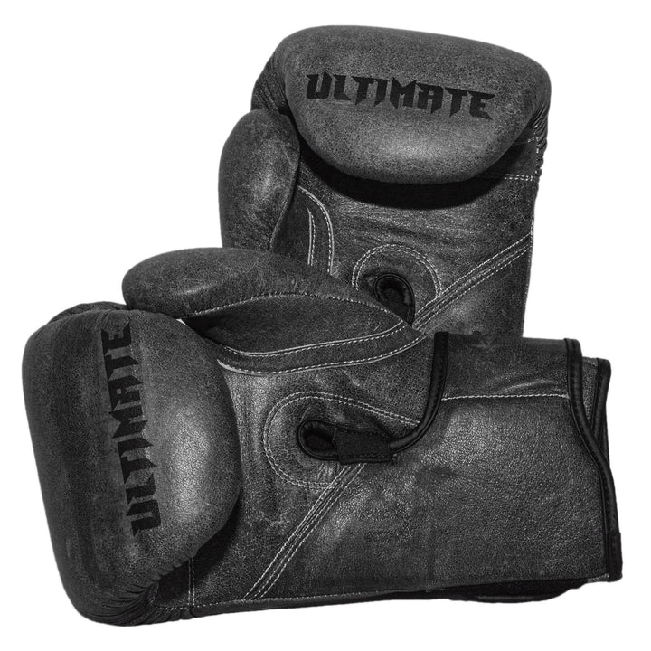 PFG Antique Grey Series- Vintage Boxing Gloves  - Genuine Leather