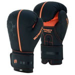 PFG Ultimate Blackout Series Boxing Gloves - Boxing MMA Muay Thai Training And Bag Work