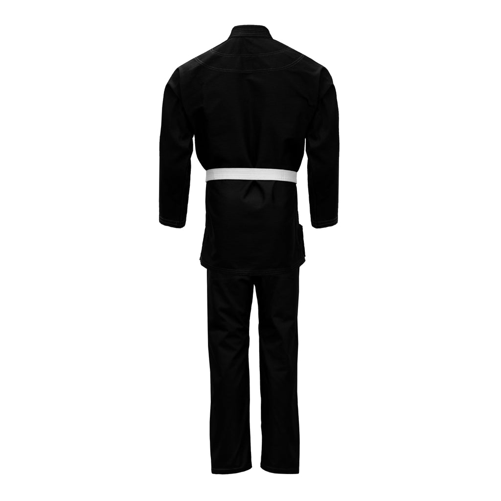  UFG Essential Brazilian Jiu-Jitsu Kimono BJJ Gi Uniform -  Unisex Kids Adults (White Belt Included) (Black, K-00) : Clothing, Shoes &  Jewelry