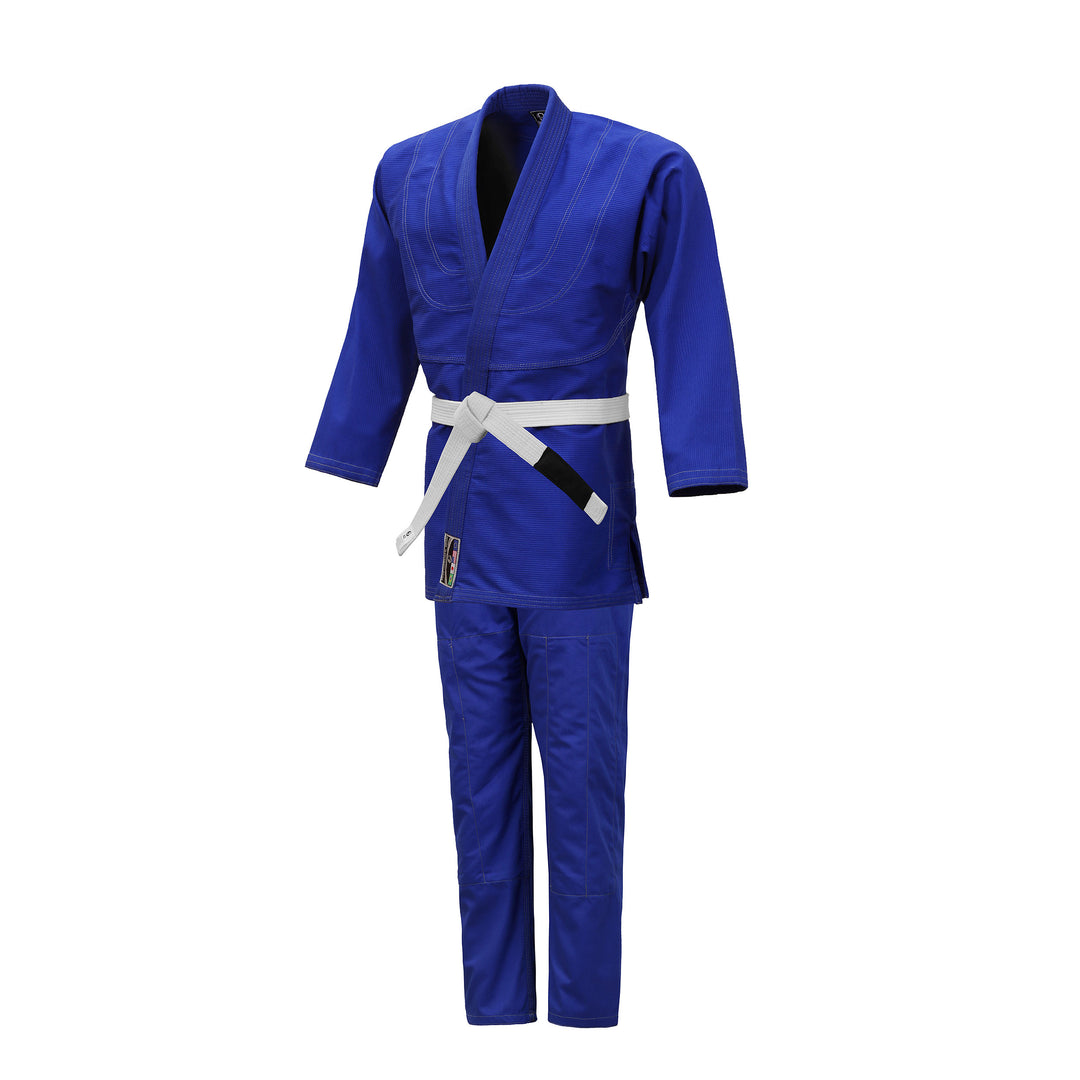 Essential Brazilian Jiu-Jitsu Kimono BJJ Gi Uniform Gi - Kids Adults Unisex (White Belt Included)